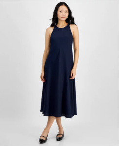 Macy's - On 34th Hammered Satin Midi Dress
